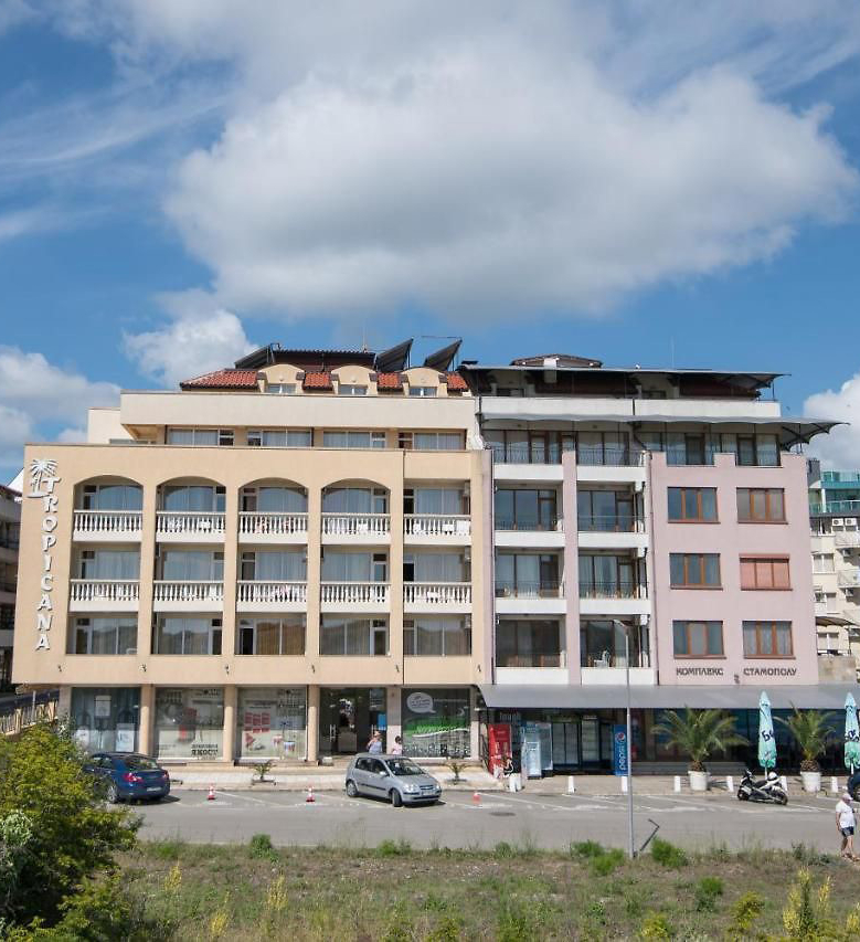 хотел тропикана приморско